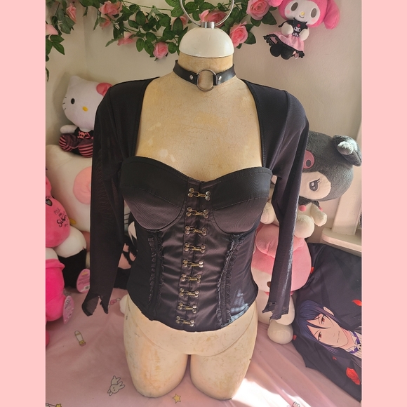 Gothic Coreset Vest two set - Picture 2 of 4